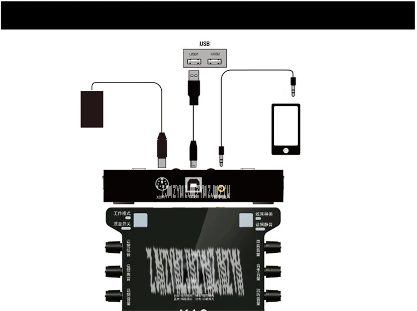 1 шт. K10 внешняя звуковая карта USB AUX Стерео адаптер 2 канала Интерфейс конвертер наушники микрофон для компьютера ноутбука 1,5 W