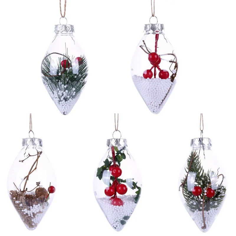 Buy Christmas Tree Drop Ornaments Xmas Pendant Hanging Ball Christmas