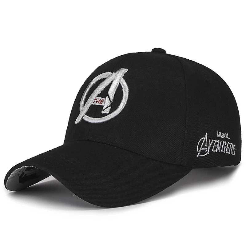 3D вышивка хлопок Бейсболка новая Marvel Мстители Кепка s Мужская Snapback шляпа для женщин Gorras Bone хип хоп Casquette