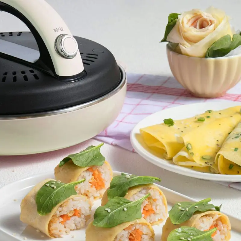  Bear Pancake Machine Spring Cake Machine Electric House Electric Automatic Cake Spring Roll Skin Fr