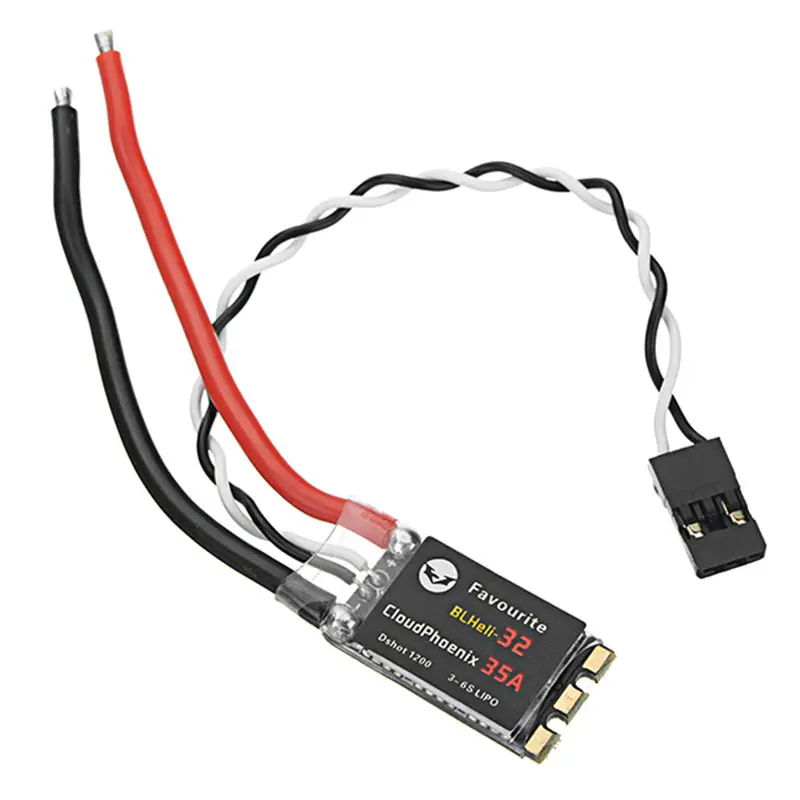 FVT CloudPhoenix 35A BLHeli_32 3-6 S ESC поддержка Dshot1200 Oneshot125 Mutishot для RC FPV гоночный Дрон мультиротор VS Racerstar