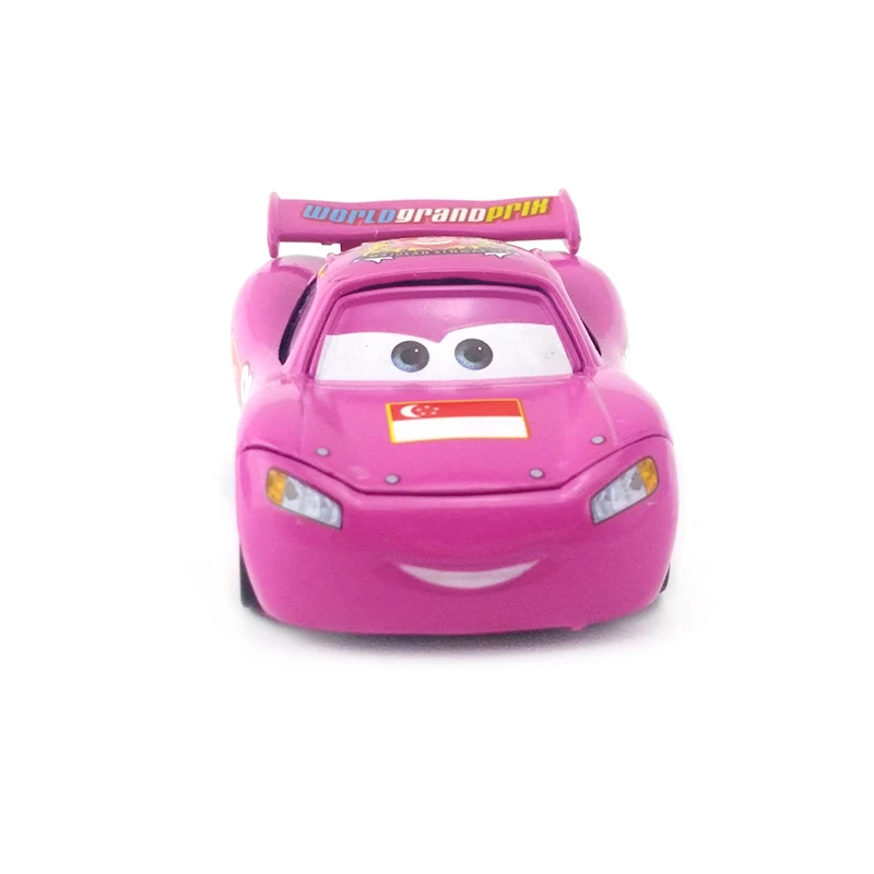 Disney Pixar тачки No.95 Молния Маккуин Сингапур металлическая литая Игрушечная машина
