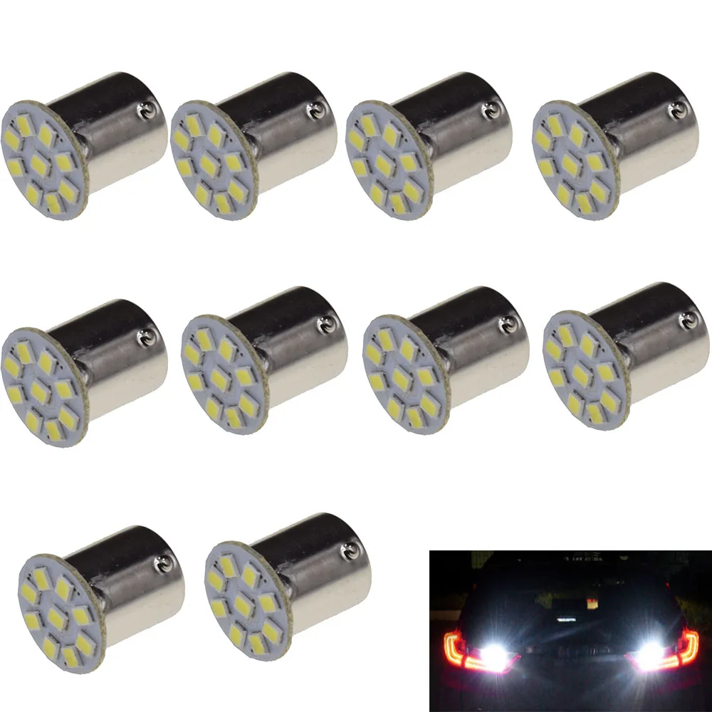 Горячая Распродажа 10 шт. 1156 BA15S P21W 9 SMD 2835 светодиодсветодиодный автомобильная