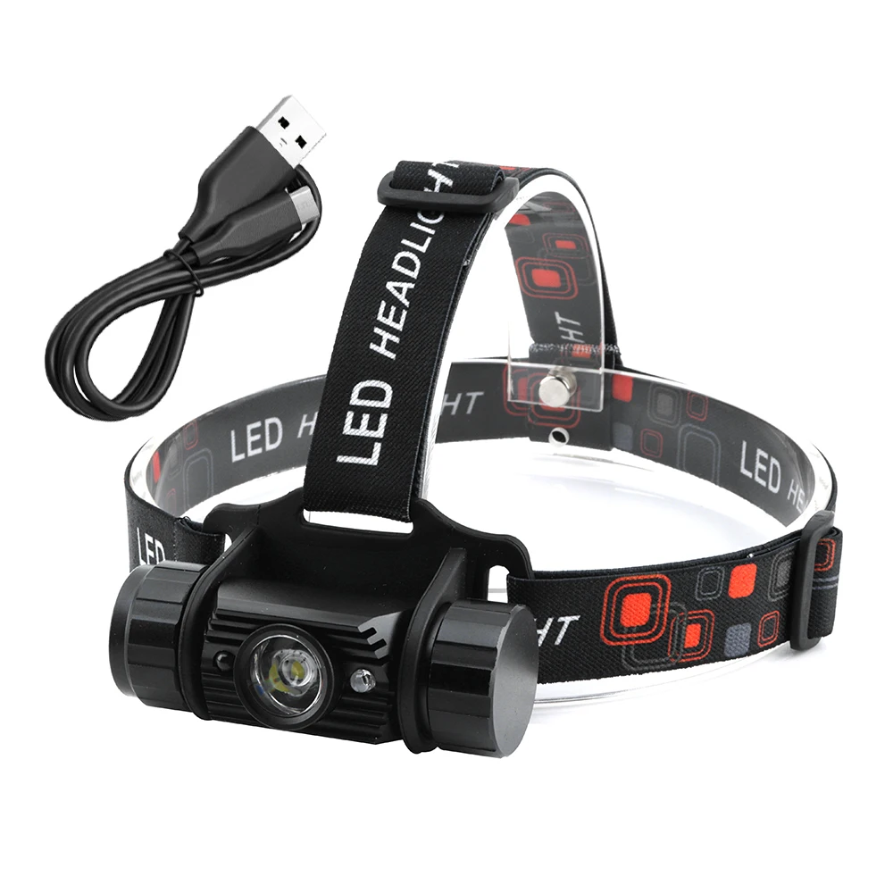 BORUiT RJ-020 3 Вт ИК сенсор мини фар USB зарядное устройство Headlamp18650 батарея фонарик водостойкий Кемпинг Охота глава факел