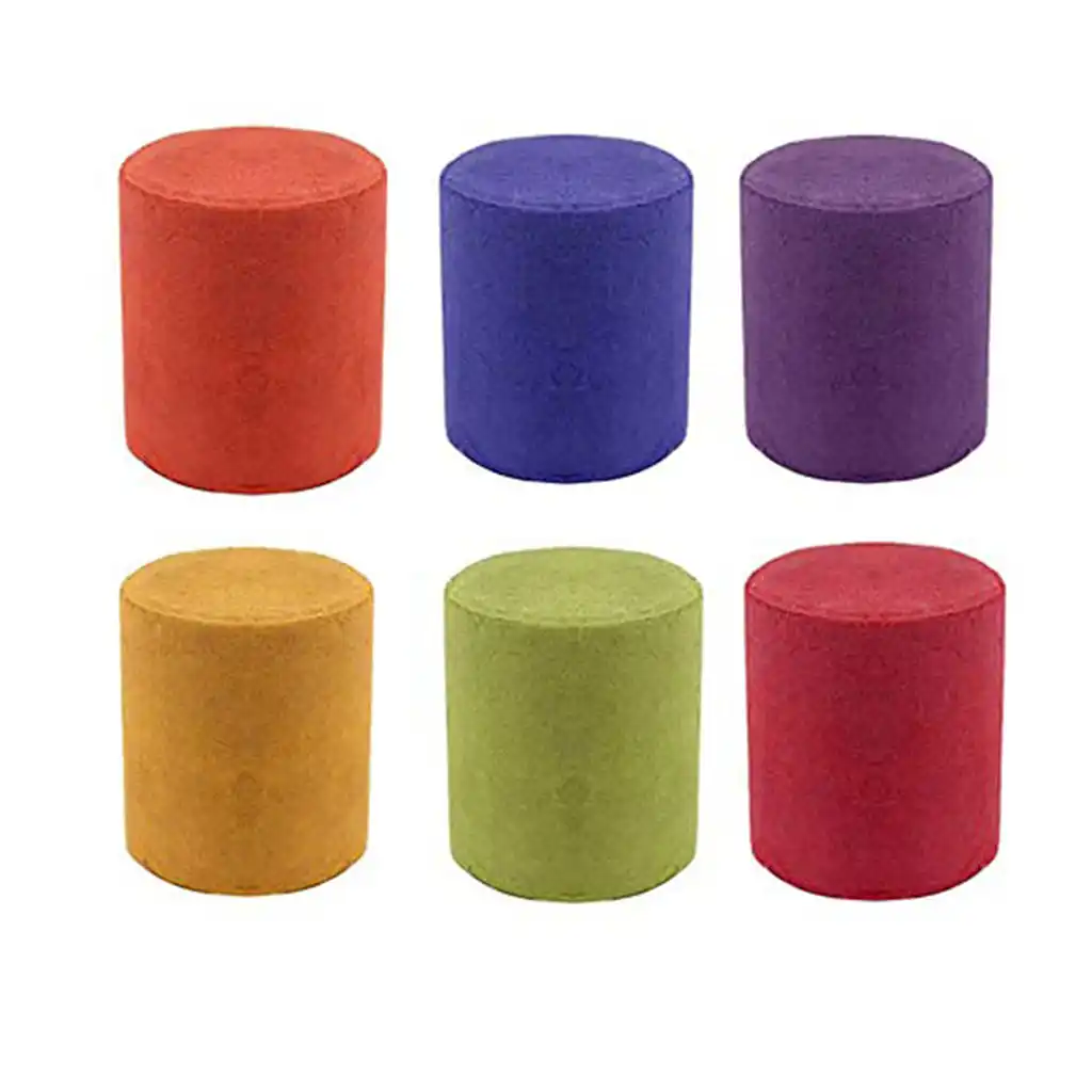 Новинка; 1/6 шт. дым торт Красочные дымовой эффект показать Круглый Бомба фотосъемка театральных постановок помощи многоцветная Отделка Инс...