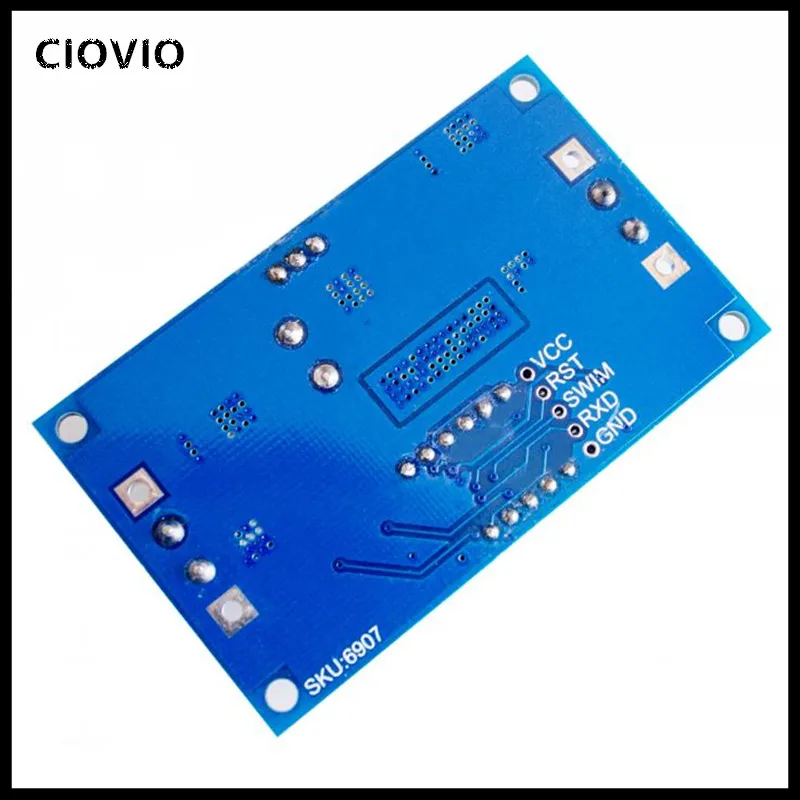 1PCS XL4015 75W DC-DC 5A Voltage Regulators module Adjustable buck module with voltmeter display  