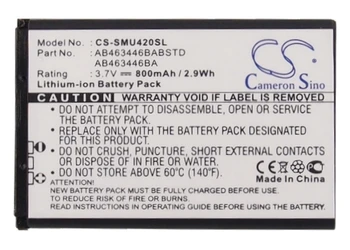 

Cameron Sino 800mAh Battery AB463446BA,AB553446BA for Samsung R100,R210,R211,R220,R250,R260,R261,R270,R300,R310,R311,R330,R400