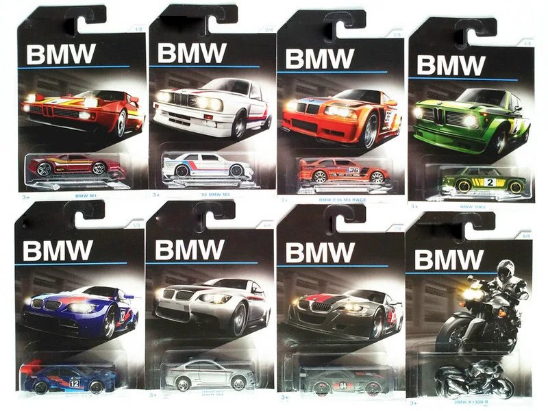 MATCHBOX Hot and Wheels 1:64 Sports Car BM.W Collective Edition Metal Material Race Car
