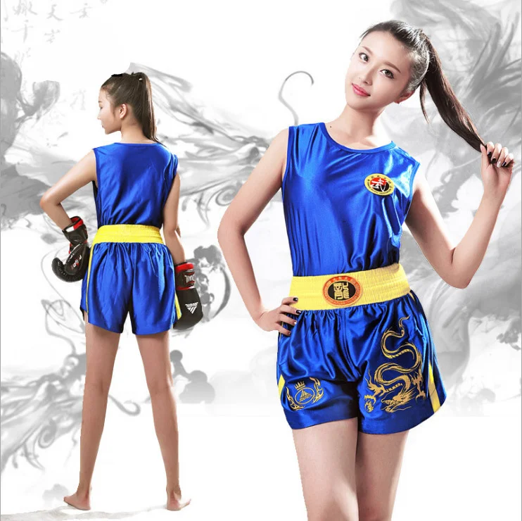 Dragon 2XS-4XL, Детские/женские/мужские боксерские трусы+ майки, Sanda/Muay Thai/Boxeo/MMA, шорты, униформа для мальчиков и девочек