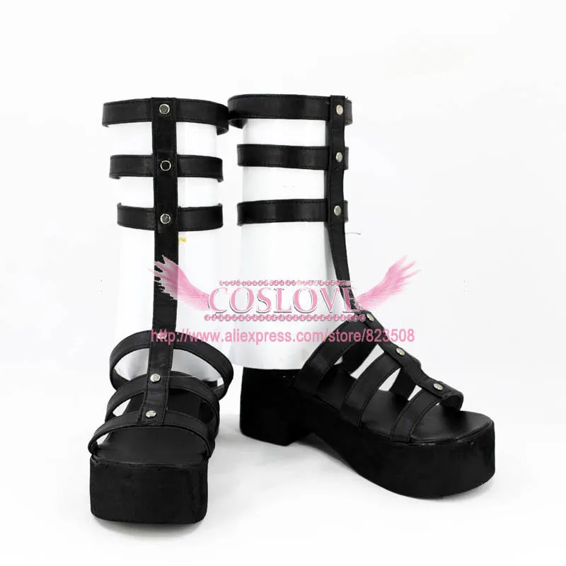 Persona 5 Tae Takemi Black Cosplay Shoes (1)