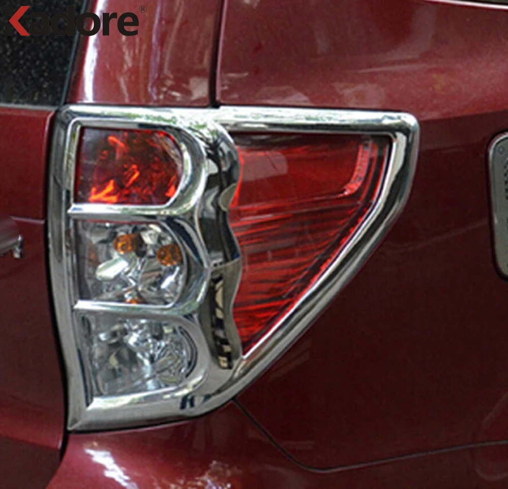 

For Subaru Forester 2009 2010 2011 2012 ABS Chrome Taillight Cover Rear Tail Light Lamp Cover Trims Exterior Accessories