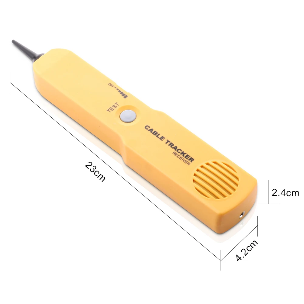 RJ11 сети Телефонного Кабеля Тестер Тонер для проверки витой пары, телефонной проводки Tracer линии Finder детектор сетевые инструменты набор