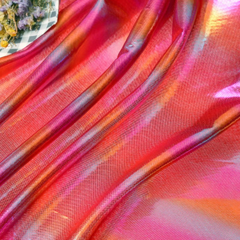 150*100 см полосы градиент штамповки сценические костюмы сумки DIY ручной работы ткань ремесло