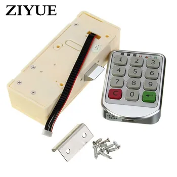 

Free Shipping Good Quality Electronic Keypad Locker Door Lock Password Number Code Cabinet Lock for Drawer or Locker