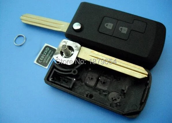 Nissan modified flip remote key shell 2 buttons (2).jpg
