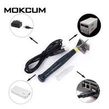 5 в 8 Вт паяльник Мини Портативный USB Электрический паяльник ручка наконечник сенсорный переключатель 2A USB Электрический Утюг жало для паяльника