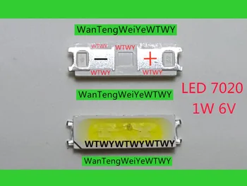 

1000pcs AOT LED Backlight TV LED 7020 High Power 1W 6V 84LM LED Backlight Cool white For LED LCD TV Backlight Application
