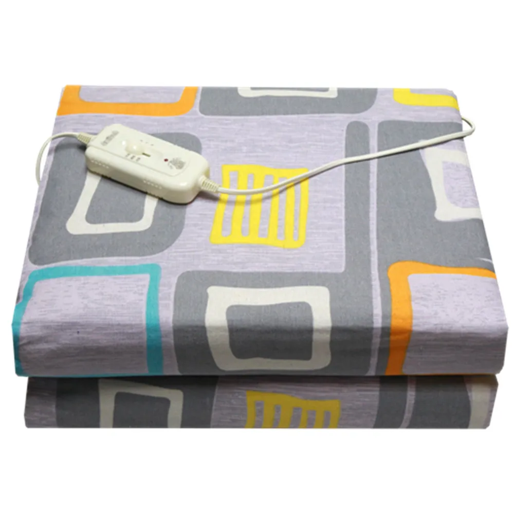 120*150 см двойное синтетическое волокно с подогревом одеяло электрическое одеяло водонепроницаемое безопасное Термостат Электрическое подогреваемое одеяло