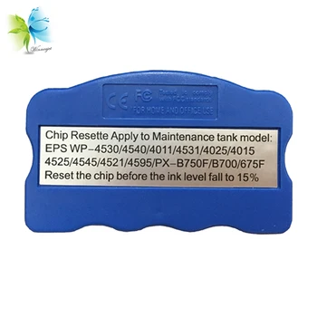 

2PCS T6710 Waste Ink Tank Chip Resetter For Epson WF-M5194 WF-M5694 WF-R4640