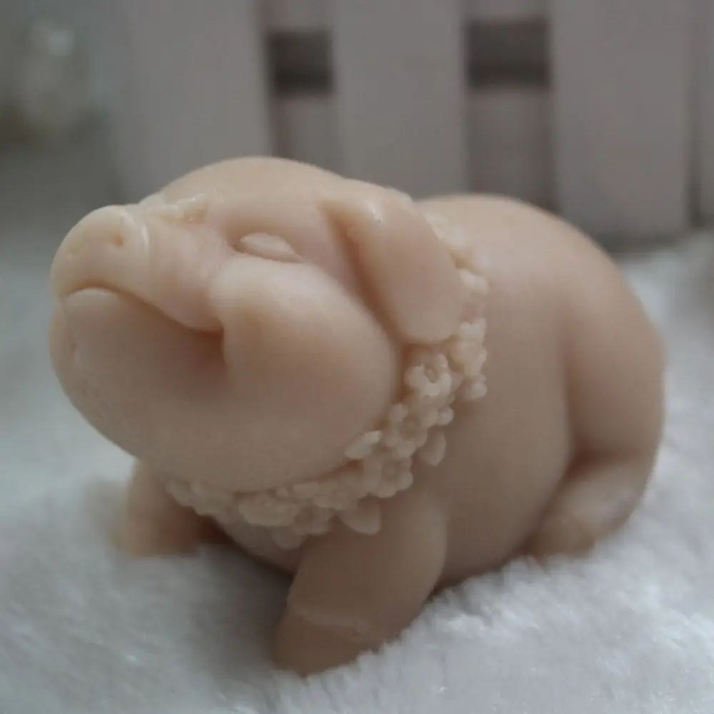 Grainrain 3D Свинья силиконовая форма для мыла ремесленные формы DIY ручной работы мыло