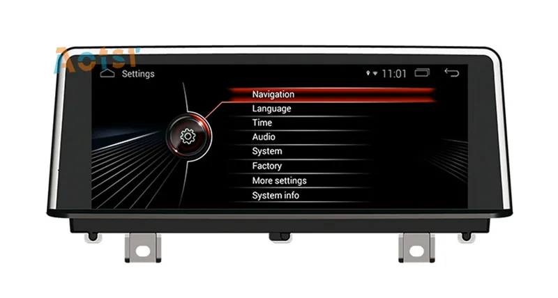 Best 10.25 Inch Big Screen Android 4.4 GPS Navigation Car Radio Multimedia Stereo For BMW 3 2011+ For BMW 4 2013+ Car No DVD Player 3