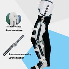 Поддержка бедра FULI ортопедический Ортез перелом Ортез протектор коленного сустава стопы Ортез(справа) полупарализованная поддержка кровати