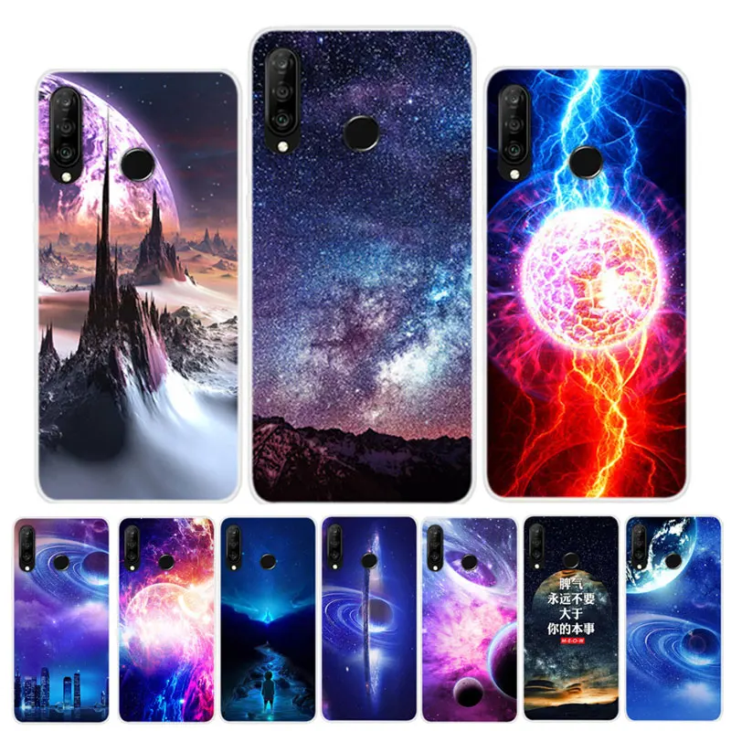 

6.21" For Huawei Honor 10i Case Soft Silicone Back Cover Phone Case on Huawei Honor 10i 10 i HRY-LX1T Honor10i Case TPU Planet