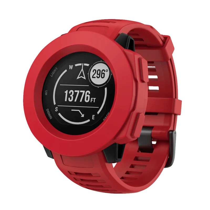 Модные Смарт часы силиконовый чехол защитная рамка для Garmin Instinct NK Shopping