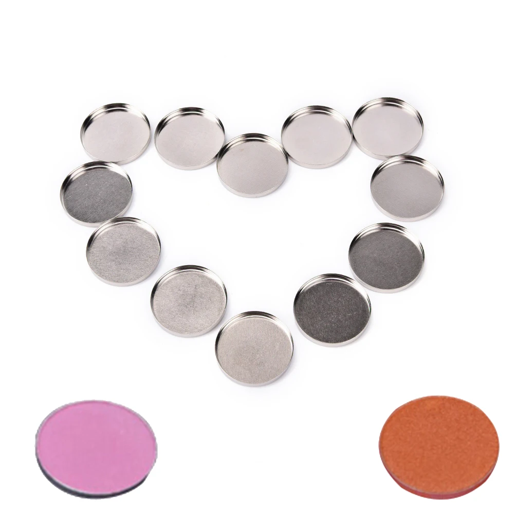 DIY Makeup Tool 26mm Makeup Cosmetic Empty Aluminum Cases Pans For