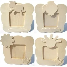 Высокое качество Белая пустая винтажная фоторамка Свадебные DIY игрушки ручной работы дудлы ручной работы Декор домашний Декор деревянный