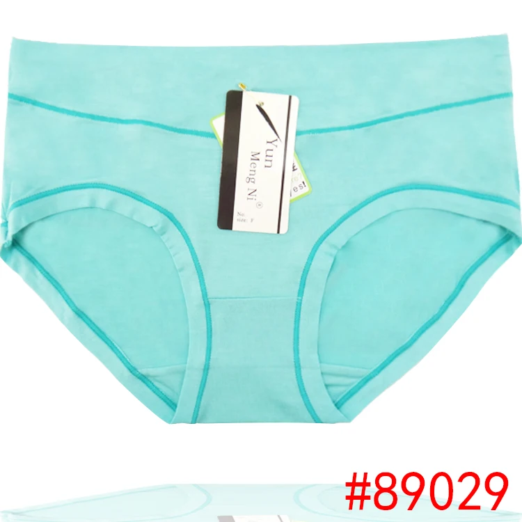 Buy Low waist bamboo brief spandex lady panties lady