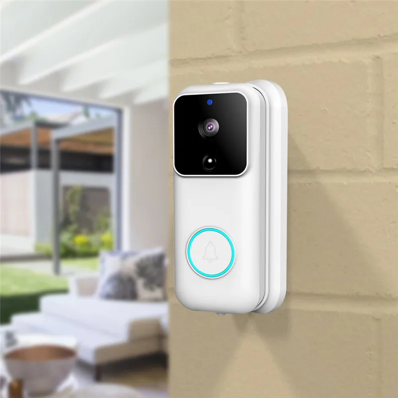 

Smart Doorbell B60 1080P Video Doorbell Wireless HD Video Intercom Infrared Night Vision PIR Motion Detection WiFi Doorbell