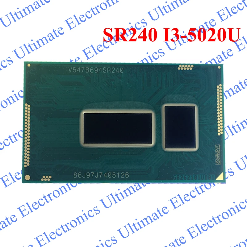 

ELECYINGFO Refurbished SR240 I3-5020U SR240 I3 5020U BGA chip tested 100% work and good quality