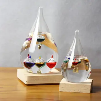 

European Style Weather Forecast Bottle Storm Glass Barometer Creative Ornaments Home Decor Gift Glass Accessories Dropshipping