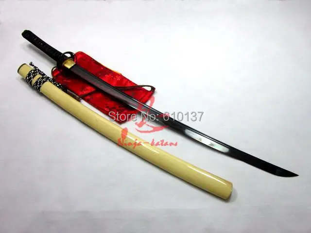 

Battle ready Clay tempered cyclone tsuba Japanese katana sword adsorb tungsten sharp blade