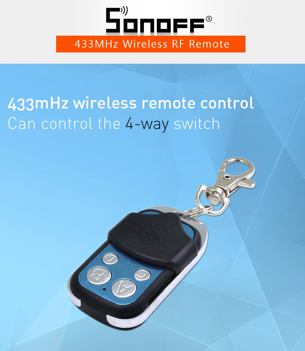 Sonoff RF 4CH Pro Slampher T1 UK C1/C2/C3 беспроводной Wifi переключатель 433 МГц дистанционное управление для интеллектуальное реле для домашней автоматизации модуль