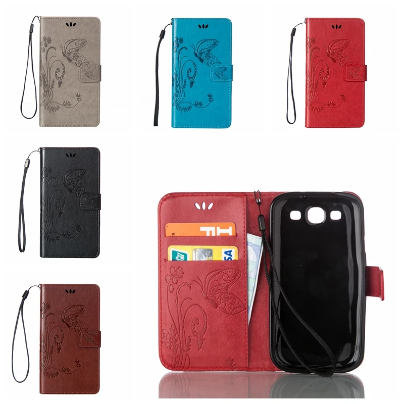 

Vintage PU Leather Wallet Case For Samsung Galaxy Grand Neo Plus GT-I9060 i9060i Grand Duos i9082 Book style Cover Coque