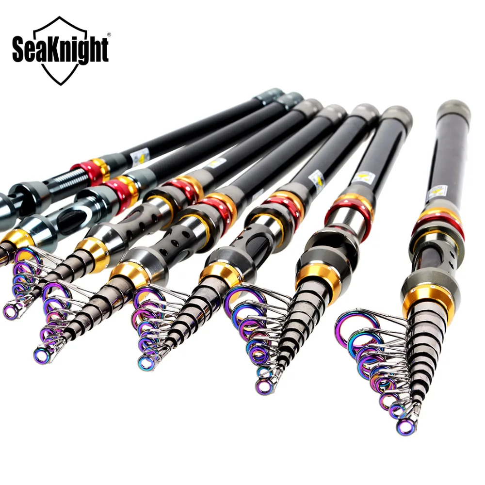  99% Carbon 1.8M 2.1M 2.4M 2.7M 3.0M 3.6M Portable Telescopic Fishing Rod  Spinning Fish Hand Fishing Tackle Sea Rod 