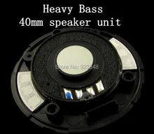 40MM speaker unit headset driver Heavy bass unit 1pair=2pcs