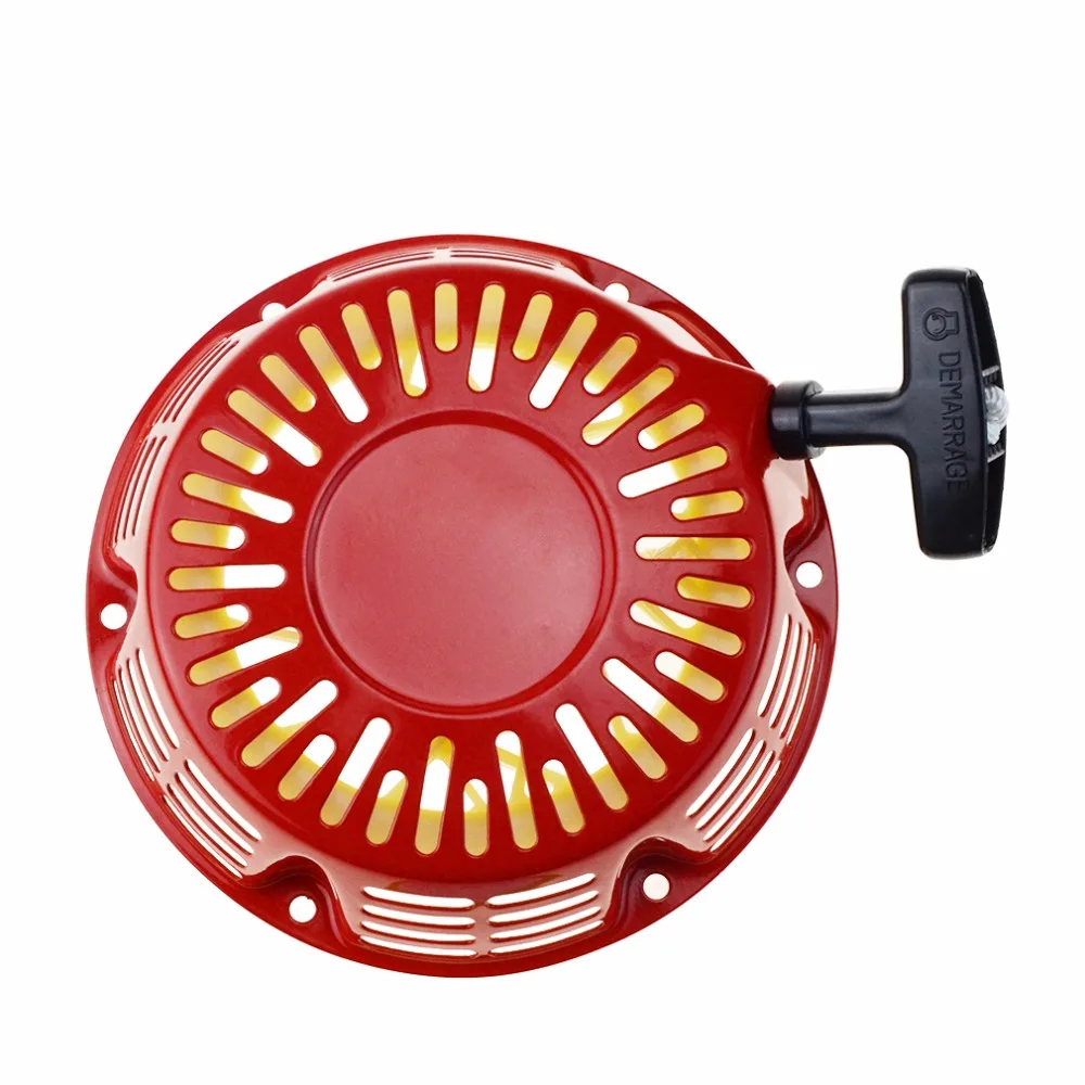 

GOOFIT Recoil Starter steel plate ratchet for HONDA GX240 8HP GX270 9HP Engine Generator Red K071-302