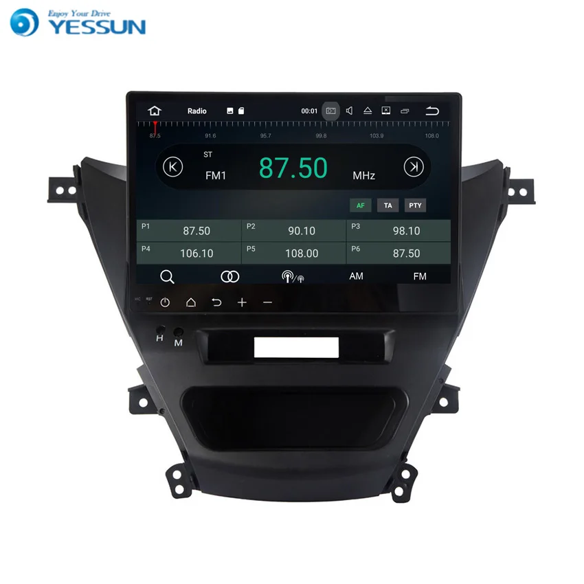 Discount Yessun For HYUNDAI ELANTRA 2012 Android 6.0 Multimedia Player System Car Radio Stereo GPS Navigation Audio Video 1