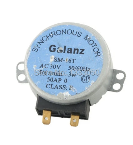 

FREE SHIPPING Microwave Oven Turntable Synchronous Motor AC 30V 3W 5/6RPM