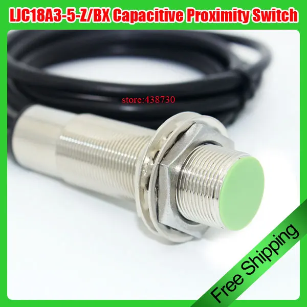 

LJC18A3-5-Z/BX Capacitive Proximity Switch M18 Detection Metal Transparent Object Sensor 6-36V
