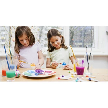 

3Pcs/set White Sponge Brush Foam Painting Roller Brush Kids Craft Tool Drawing Learning Educational Toys For Children