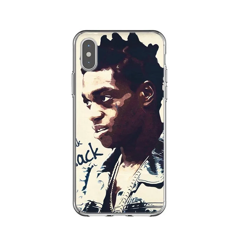Free Kodaks Black Hip Hop Rapper Silicone Back Cover Phone Case For iPhone X SE 5 5s 6 6s plus 7 8 Plus XS MAX XR XS