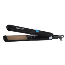 REBUNE выпрямитель для волос, керамический турмалиновый плоский утюг, вращающийся на 360 градусов шнур, 4 режима для сухих влажных волос