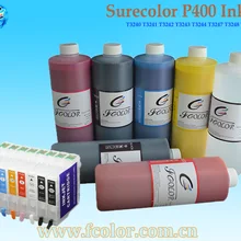 P400 пигмент для принтера комплекты для заправки чернил с многоразового картриджа для Surecolor P400 печать фотографий T3240-9 500 мл бутылки