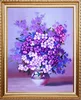 Ensemble de points de croix de ruban, ensemble de broderie, Vase de Table, fleur blanche, ruban d'amour, point de croix, travail manuel, mariage, bricolage ► Photo 2/6