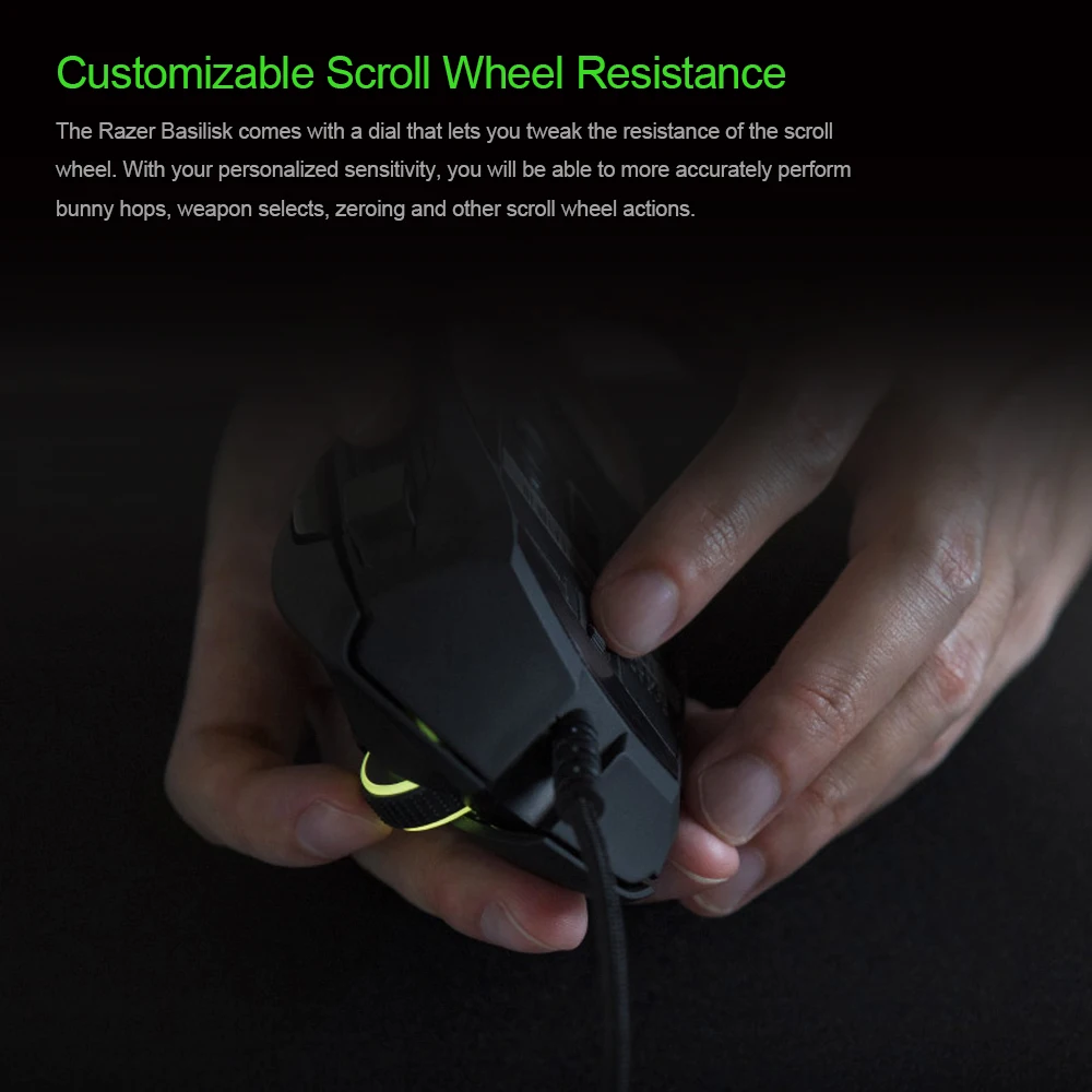 Мышь Компьютерная Razer Basilisk игровая оптическая 16000 DPI 8 программируемых
