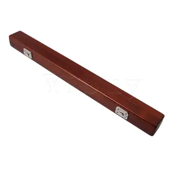 

Yibuy 46cm Wooden Band Music Director Orchestra Conductor Conducting Baton Case Storage Box